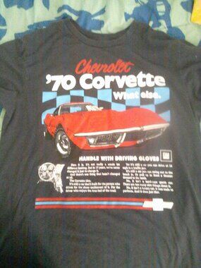 2XL Mens Corvette T-shirt-Good Condition-Freshly Washed